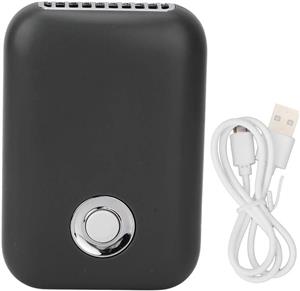 فن کوچک تهویه هوا برای اکستنشن مژه، فن کوچک USB قابل حمل خشک کن مژه (مشکی)