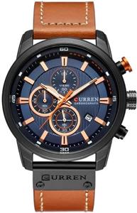 ساعت مچی مردانه لوکس B.L.A Curren 8291 با بند چرمی