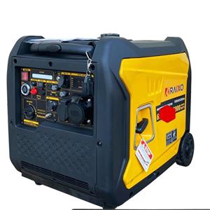موتور برق 6 کیلو وات سایلنت بنزینی ریموت استارت راکسیو مدل RB6000IE