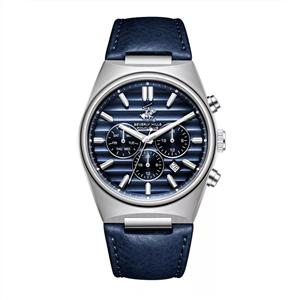 ساعت مردانه پولو بورلی هیلز مدل BP3821X.399 با بند چرمی