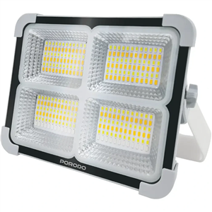 چراغ خورشیدی قابل شارژ Porodo Sunlite مدل PDQTS100WH