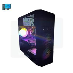 کیس گیمینگ اقتصادی i3‑9100 با کارت گرافیک RX580 و SSD 128GB استوک