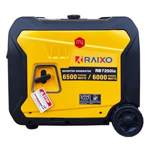 موتوربرق 6.5 کیلووات کیفی سایلنت بنزینی اینورتر ریموت استارت راکسیو مدل RB7250ie