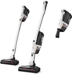 جاروبرقی عصایی شارژی Miele Triflex HX2 با طراحی 3 در 1 ثبت شده و فیلتر HEPA، رنگ سفید لوتوس