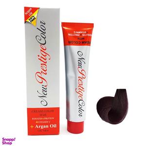 رنگ مو نیو پرستیژ کالر (New Prestige Color) شماره 3.20 رنگ شرابی خیلی متوسط حجم 120 میلی‌لیتر