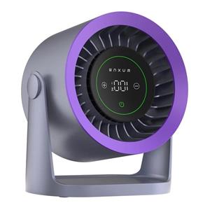 پنکه رومیزی شارژی شیائومی مدل Yuopin MUXIANG M75 5-inch portable fan ظرفیت 3600mAh