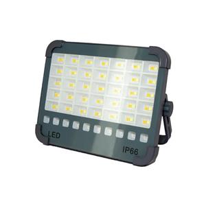 چراغ خورشیدی LED دیواری IP66 | پروژکتور سولار ضدآب با شارژ USB