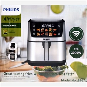 سرخ کن  بدون روغن فیلیپس 16 لیتر لمس رنگی دو المنته 3000 وات