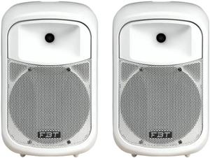 جفت اسپیکر FBT J 8A - مانیتور اکتیو دو طرفه 8 اینچی، 200 وات50 وات RMS، 124 دسی بل SPL، هورن 90 در 60 درجه، تنظیمات DSP، ساخت ایتالیا، سفید | 697482-1