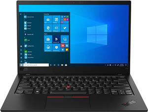 لپ تاپ تجاری لنوو ThinkPad X1 Carbon Gen 8 (نسل هشتم). | پردازنده چهارهسته‌ای Intel® Core™ i5-10210U تا 4.20 گیگاهرتز | 16 گیگابایت رم | 256 گیگابایت SSD | نمایشگر 14.1 اینچی FHD غیر لمسی | ویندوز | مشکی | (بازسازی شده)