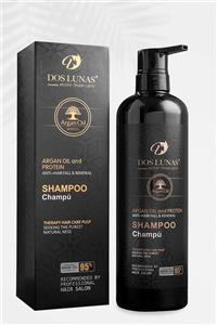 شامپو تقویت کننده و ترمیم کننده مو داس لوناس مدل روغن آرگان | DasLunas Argan Oil Shampoo