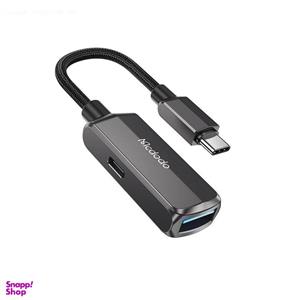 مبدل Type-C به Type-C/USB OTG مک دودو مدل CA-283 طول 13 سانتی‌ متر