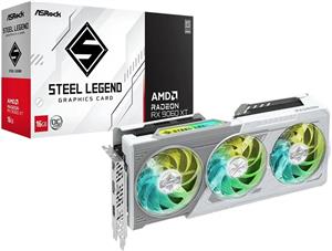 کارت گرافیک ASRock AMD Radeon™ RX 9060 XT Steel Legend 16GB OC