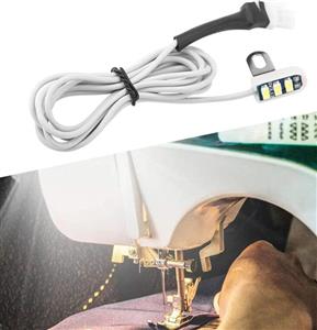 چراغ LED چرخ خیاطی صنعتی، چراغ کار انعطاف پذیر چند منظوره 100 سانتی متری برای ماشین های تراشکاری چرخ خیاطی