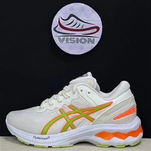 کتونی زنانه مدل اسیکس رانینگ سفید سبز Asics