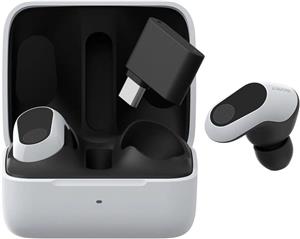 هدفون بی سیم گیمینگ سونی INZONE Buds، ایده آل برای پلی استیشن 5، برای PC/PS5/Switch/Mobile، باتری 48 ساعته با کیس، حذف نویز، صدای فضایی 360 درجه، دانگل USB-C 2.4 گیگاهرتز، WF-G700N مشکی