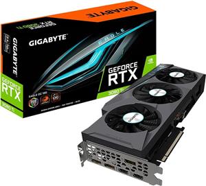 کارت گرافیک GIGABYTE GeForce RTX 3080 Ti Eagle OC 12G، دارای 3 فن Windforce، حافظه 12GB 384-bit GDDR6X، کارت ویدیو GV-N308TEAGLE OC-12GD (بازسازی شده)