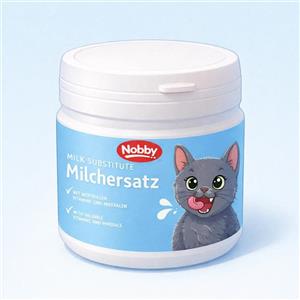 شیر خشک بچه گربه نوبی وزن 250 گرم Nobby