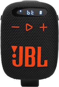 اسپیکر بلوتوثی قابل حمل JBL Wind 3 FM (مشکی/نارنجی)