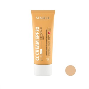 کرم پودر سی سی SPF30 سی گل مدل somal مناسب برای انواع پوست حجم 50 میلی لیتر 
