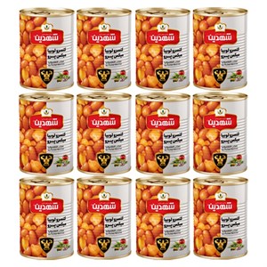 کنسرو لوبیا میکس پرو - 370 گرم بسته 12 عددی