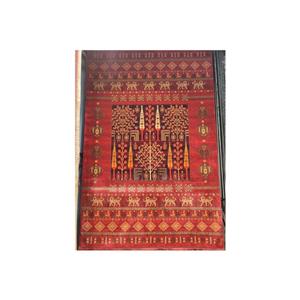 فرش ماشینی بزرگمهر کاشان طرح 78019 شرابی