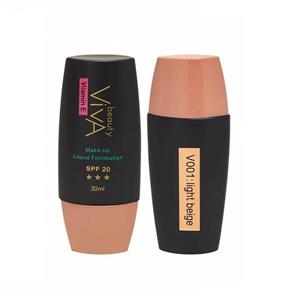 کرم پودر ویوا بیوتی کد v001-light beige