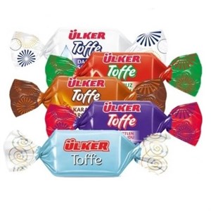 شکلات تافی پذیرایی اولکر میکس 5 طعم 500 گرمی ،   Ulker Toffe