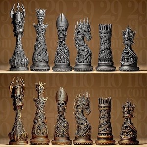 ست شطرنج گاتیک- chess027