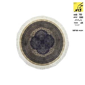 فرش ماشینی گرد 1متری دیبا،N1618
