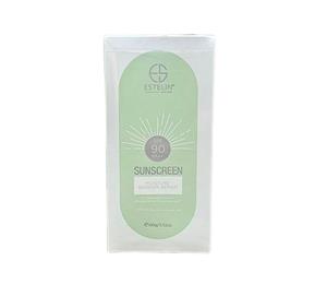 کرم ضد افتاب بی رنگ صورت استیلن SPF 90 مدل MOISTUER حجم 100 میلی لیتر