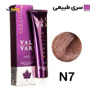 رنگ مو وال وار بلوند روشن سری طبیعی شماره N7 حجم 120 میلی لیتر