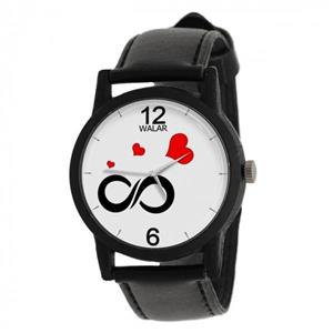 ساعت مچی عقربه ای زنانه والار طرح بینهایت مدل LF1343