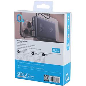 پاور بانک فست شارژ اکسیژن OX-190 PD 22.5W ظرفیت 20000 میلی آمپر ساعت