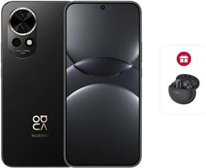 گوشی هوشمند HUAWEI nova 13، صفحه نمایش 6.7 اینچی OLED با لبه تخت، 12 گیگابایت256 گیگابایت، دوربین سلفی فوق عریض 60 مگاپیکسلی، بهترین حالت چهره با هوش مصنوعی، شارژ سریع 100 واتی SuperCharge Turbo، باتری 5000 میلی آمپر ساعتی، مشکیهدیه