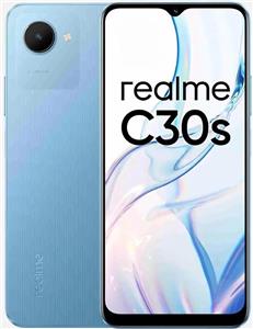 گوشی موبایل Realme C30s (آبی راه راه، 4 گیگابایت رم، 64 گیگابایت حافظه داخلی)