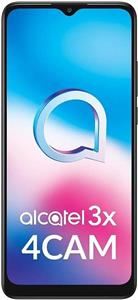 گوشی موبایل آلکاتل 3X (2020) دو سیم کارت 64 گیگابایت حافظه داخلی4 گیگابایت رم (فقط GSM | بدون CDMA) نسخه بین المللی، آنلاک شده کارخانه 4G/LTE (مشکی)