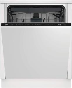 ماشین ظرفشویی توکار بکو با 8 برنامه و ظرفیت 14 نفره، استیل، مدل Din48425