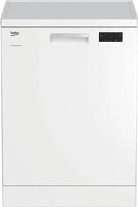 ماشین ظرفشویی ایستاده بکو، 14 نفره، 6 برنامه، سفید، مدل DFN16421W، دارای 1 سال گارانتی سازنده