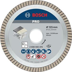 صفحه برش الماسه سرامیک بوش مدل Professional Best for Ceramic Extra-Clean Turbo (سرامیک، 125 x 22.23 میلی متر، لوازم جانبی فرز)