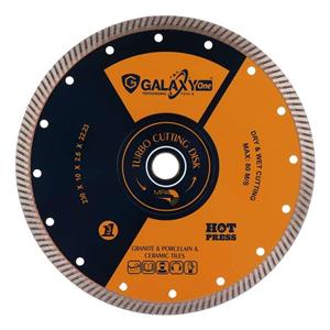 صفحه برش پرسلان گلکسی وان مدل TR230-Turbo سایز 230 میلیمتر
