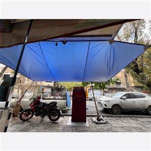 سایبان و افتابگیر مسافرتی