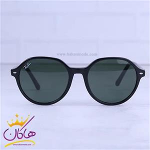 عینک آفتابی ری بن زنانه فریم گرد شیشه سبز RB 2195/1