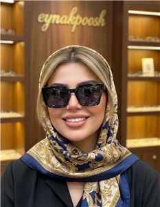 عینک آفتابی زنانه چهار گوش موسکات