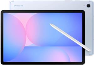 تبلت اندرویدی SAMSUNG Galaxy Tab S10 FE با حافظه 128 گیگابایت و وای فای، صفحه نمایش بزرگ، عمر باتری طولانی، پردازنده Exynos 1580، مقاومت در برابر آب IP68، نرخ نوسازی 90 هرتز، قلم S برای یادداشت برداری، نسخه ایالات متحده، آبی