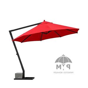 سایبان چتری گرد 3 متری پایه بغل