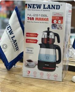 چای‌ساز سرهمی نیولند NL-2918BL | خرید چای ساز Newland
