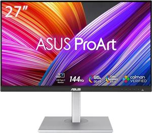 مانیتور حرفه ای ASUS ProArt PA278CGV – سایز 27 اینچ، IPS، QHD (2560x1440)، 144 هرتز، پوشش 95% DCI-P3، دقت رنگ ΔE
