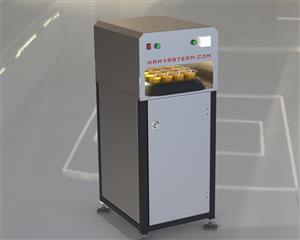 دستگاه چایی پرکن 20 نازله با مخزن گرمکن دار استیل