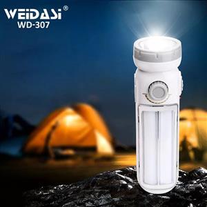 چراغ اضطراری و چراغ قوه ویداسی wd-307 | پرنور و مناسب قطعی برق